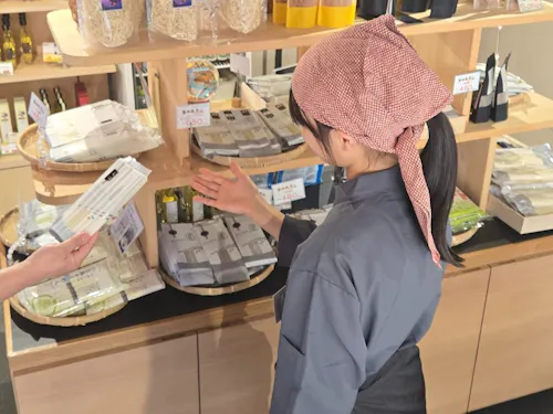 素麺販売や飲食スタッフを経験(一例)