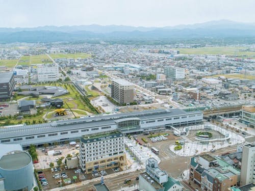 小松市の街並み