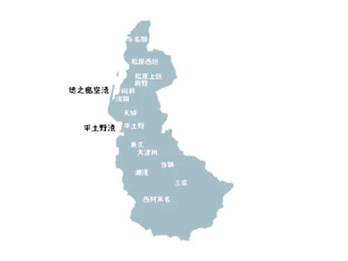 天城町集落map