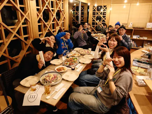 昨年の開催時の様子!収穫した食材を使った美味しいご飯とはじける笑顔!