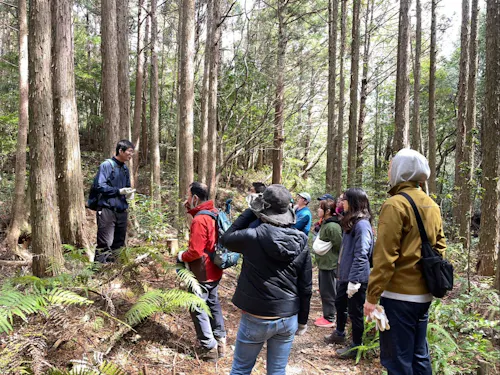 地域の方が大切に守ってきた熊野古道をこれからも残していきたい。