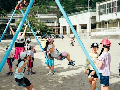 学年性別関係なくみんなで遊ぶ、みんなで活動するのがモットーです!