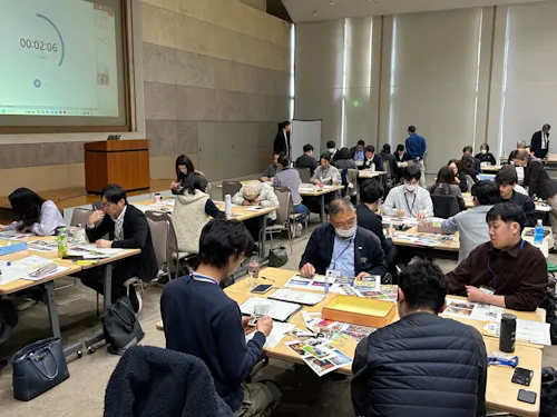 令和8年3月 グループ別にワークショップを実施。感想のシェアも行いました