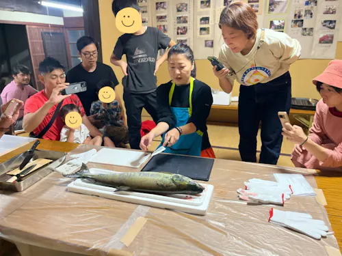 「鮭が好きで詳しい」という好き・得意を活かして、鮭について学ぶイベントを開催。