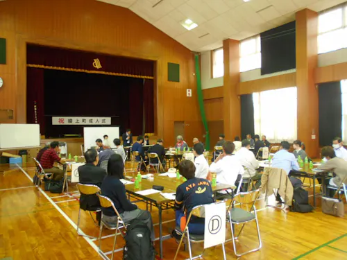 地域×企業×学生×行政で地域の将来像を考えるワークショップを開催