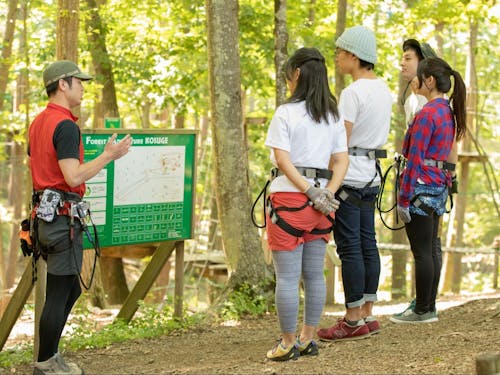 ➀フォレストアドベンチャー・こすげ