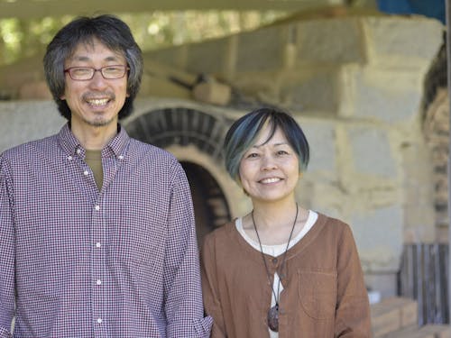 移住して萩焼「牧野窯」を開業されたご夫婦。