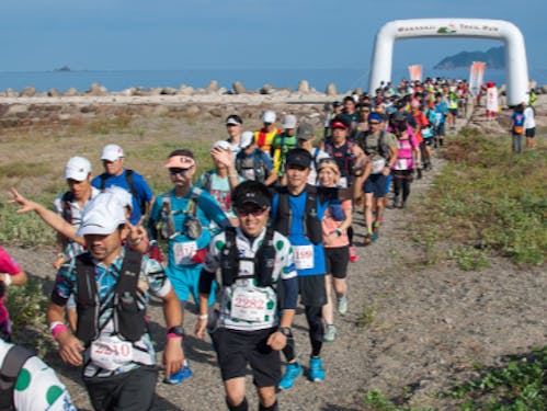 【スポーツツーリズム事業】 年間2,500名ほどが全国よりエントリー