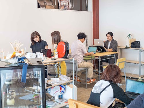 三-Me.は若者の集まる拠点になっています。