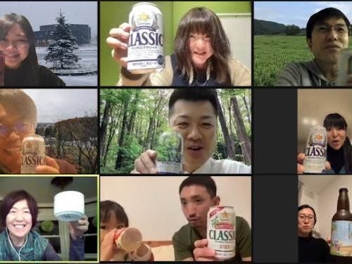 オフ会シモカワつながりLab大忘年会の様子