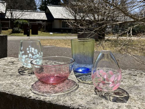 コップや一輪挿し 自分だけの作品