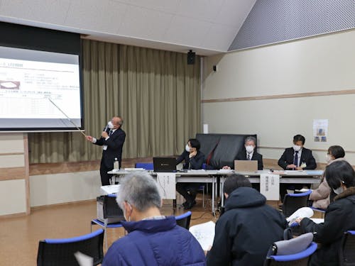 住民向け説明会の様子