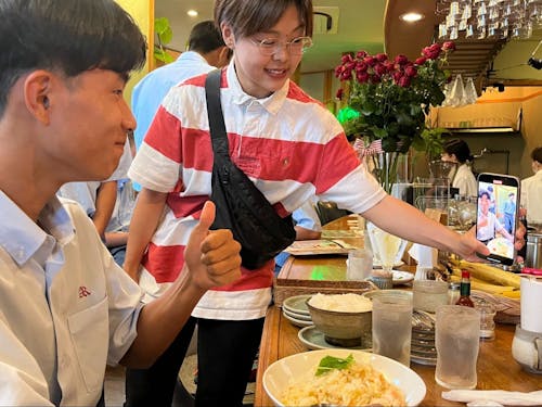 地元高校生とのコラボ