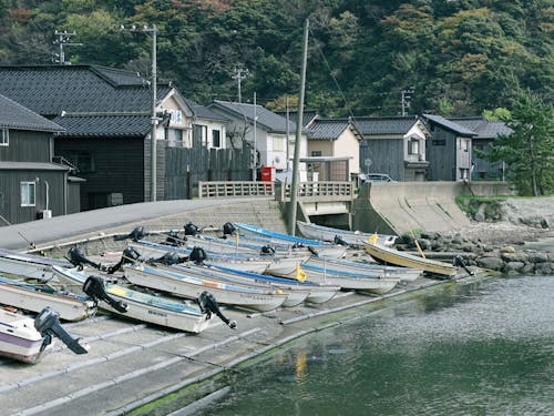 日本海側ならではの暮らしが残る豊岡の海沿いのエリア