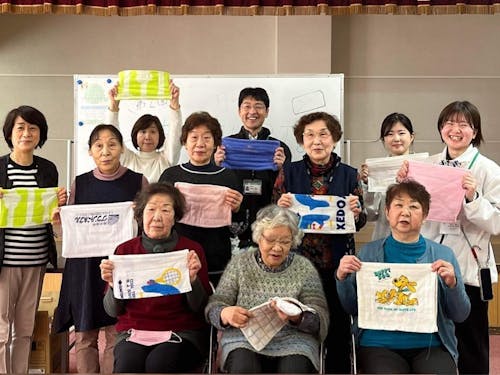 「中たオル」活動が繋ぐ地域の輪