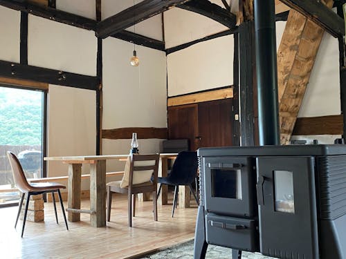 宿1:La Cachette-露天風呂のある秘密基地-