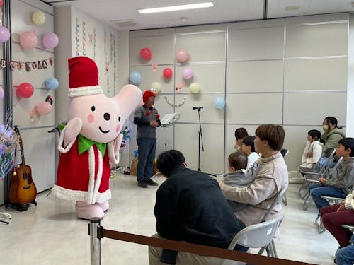 「クリスマス会」の様子