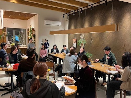 拠点「まちトープ」で活動中