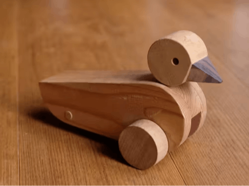 水鳥のからくり人形（ワークショップで製作予定）