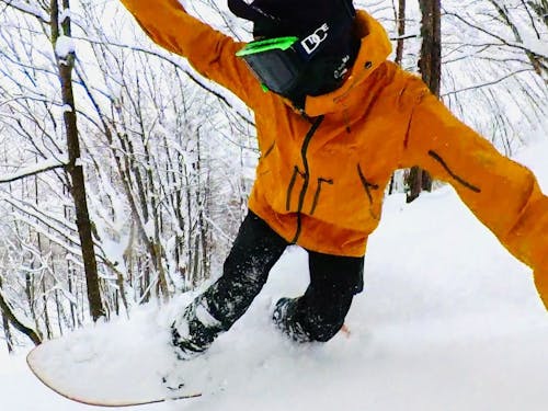 雪遊びが超身近な生活！