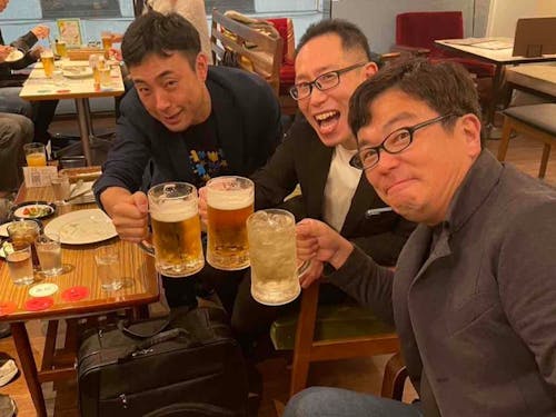 3月に同じ会場で実施した交流会です!