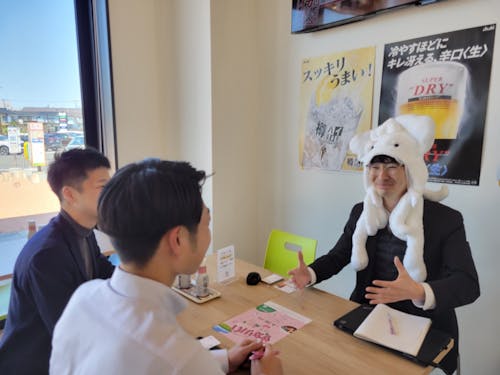 楽しいイベントにするため真剣です…！