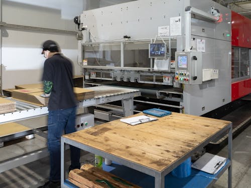 現場の作業風景①