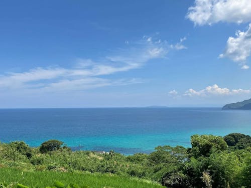 水平線が美しい長門市の海は、見るだけでなくたくさんのアクティビティが楽しめます!