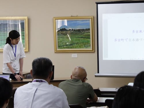 活動内容プレゼンの様子(前年度)