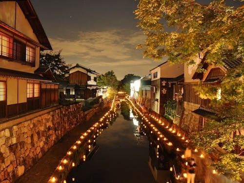 秋開催・八幡堀まつり(観光物産協会主催)