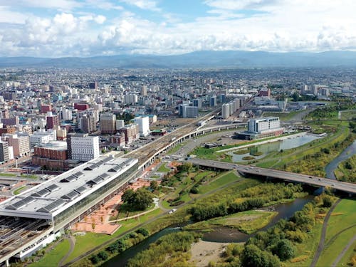 自然豊かな街、旭川