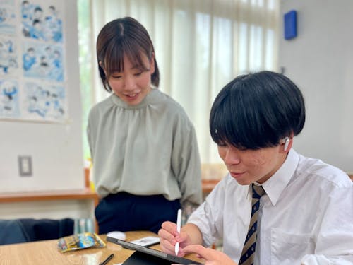 一人一人に合わせた指導を行うために個別指導が中心です。