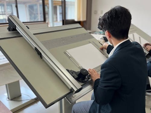 選択授業（工業）の様子