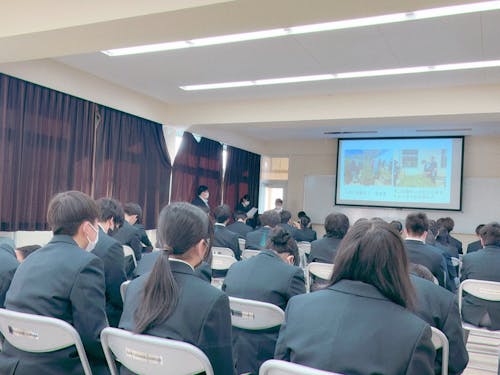 活動発表の様子①