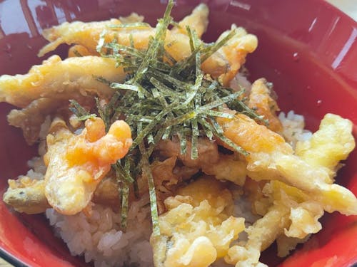 琵琶湖産 小鮎の天丼