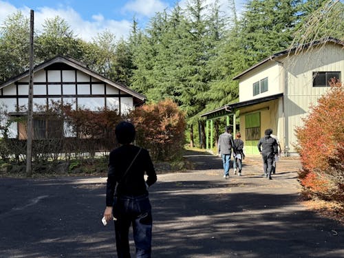 空き家見学へ向かう道中の様子