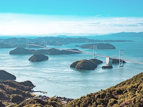 しまなみ海道の景色(えひめ移住ネットより)