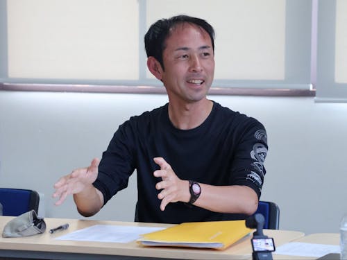 地域おこし協力隊の鳴瀬さんが中心となり矢祭スポーツを盛り上げています