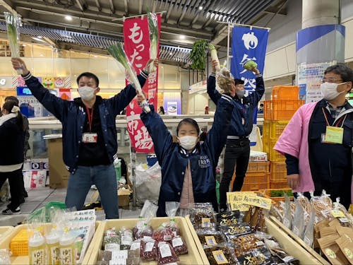 東京各地でもったいない市場を開催しています