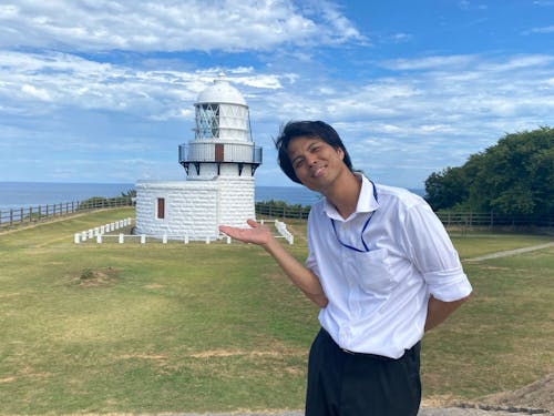 地域おこし協力隊の森田隊員