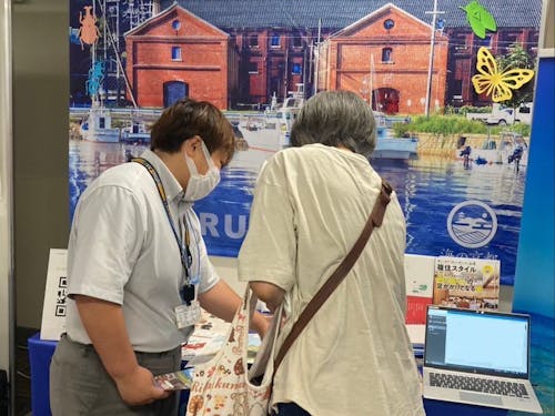 移住相談会の様子