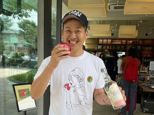 協力隊OBの畳指さん(タグボート株式会社)