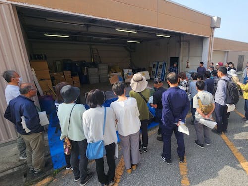 愛荘町のみなさまに雑草たい肥づくりのセミナーを開催することも。