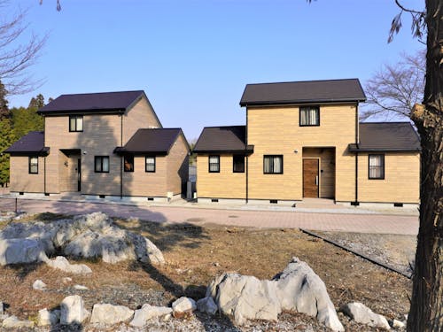 一軒家風の宿泊施設です