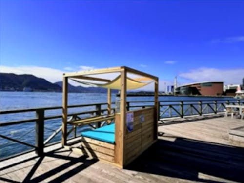 市民が日常的に楽しめる街づくりを社会実験中（下関市）