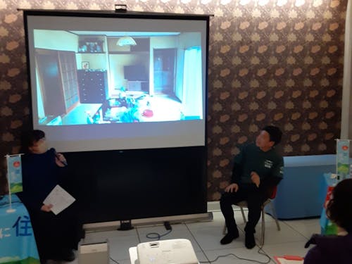 2024年1月のセミナーでのゲストトークの様子