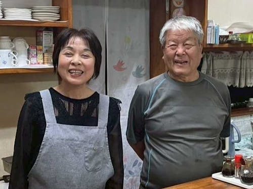 二人三脚で営まれてきた川村さん夫妻