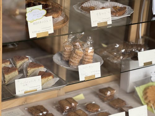 素材を活かした美味しい焼き菓子たち