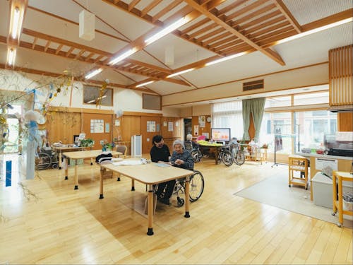 家庭的な雰囲気での介護に取り組んでいます