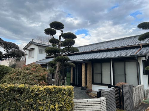 宿泊場所となる母屋